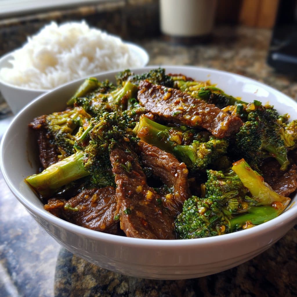 Beef & Broccoli Stir-fry with Ginger-Garlic Sauce