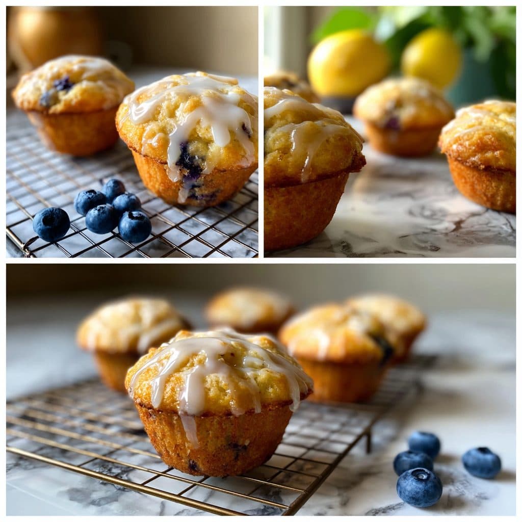 Blueberry Lemon Poppy Seed Muffins