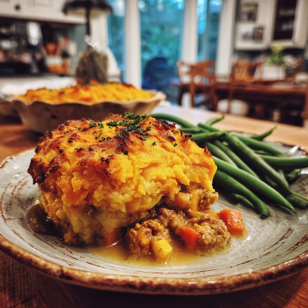 Chicken and Sweet Potato Shepherd's Pie