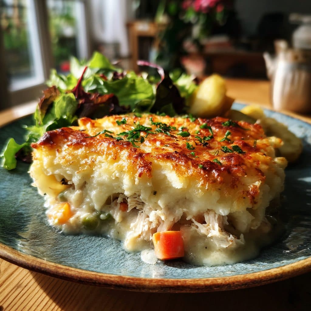 Chicken and Vegetable Shepherd's Pie