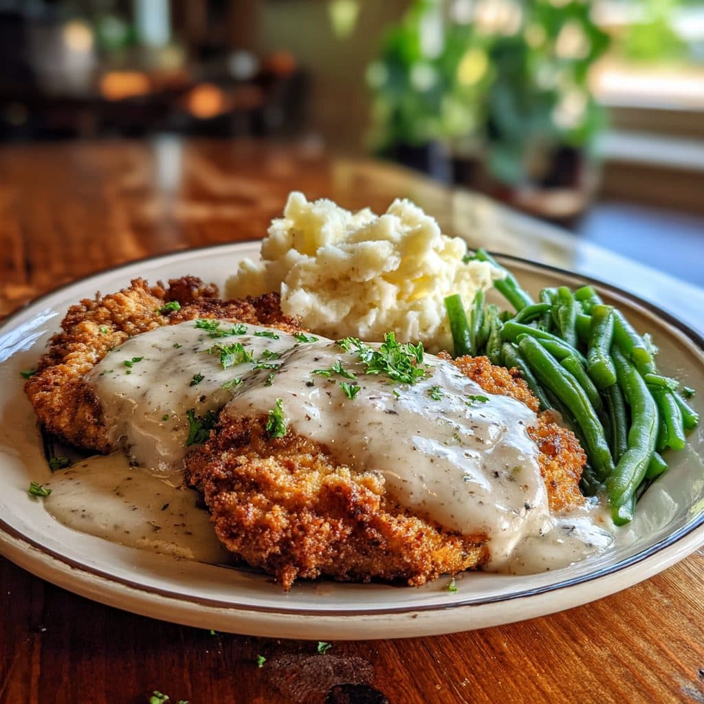 Chicken Fried Steak with Country Gravy