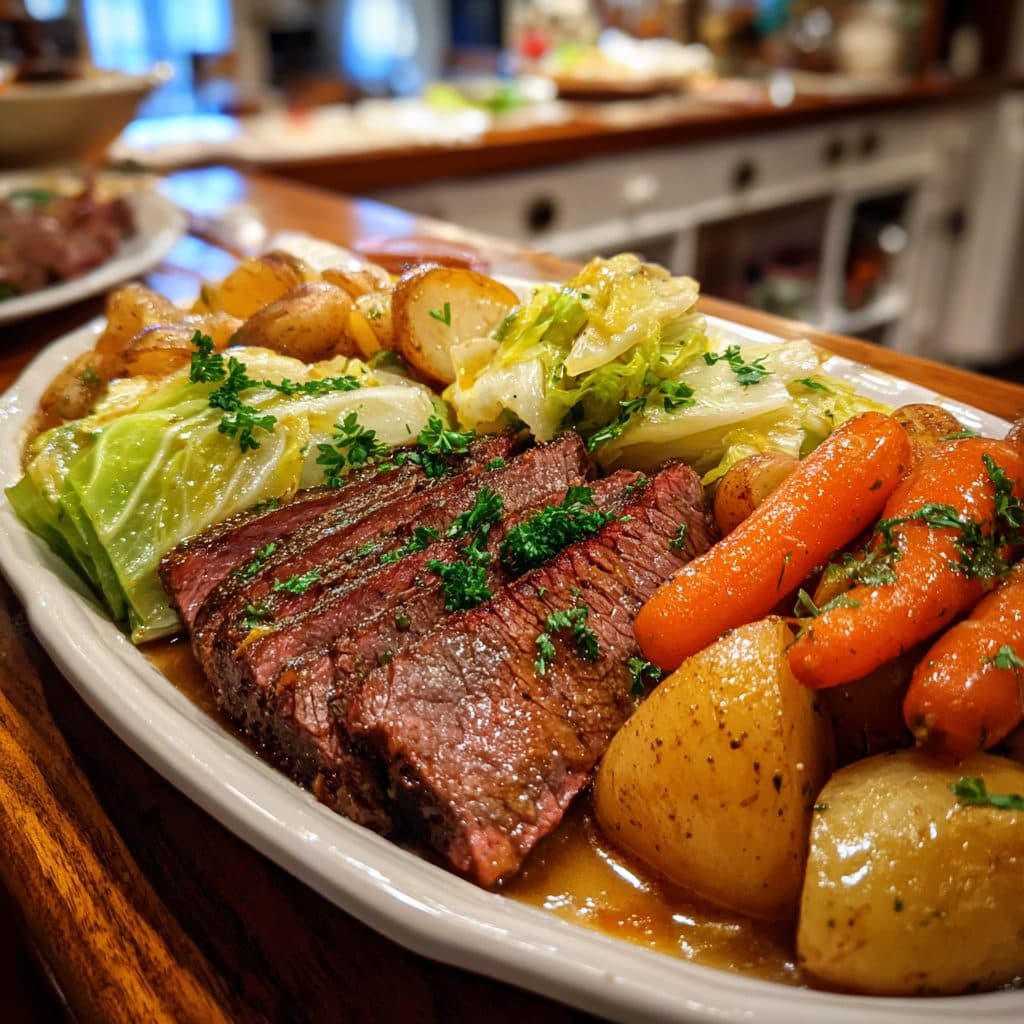 Classic American Beef & Cabbage