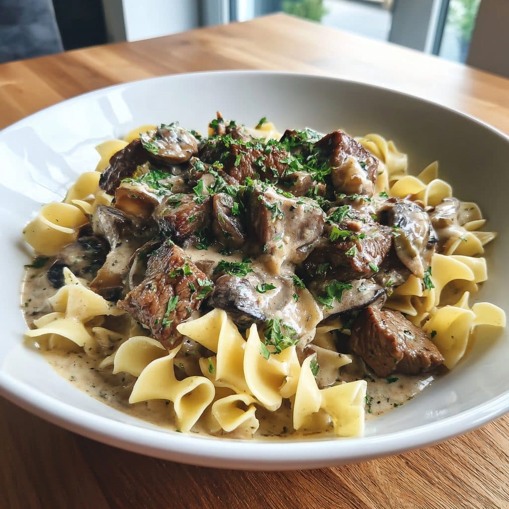 Classic Beef Stroganoff