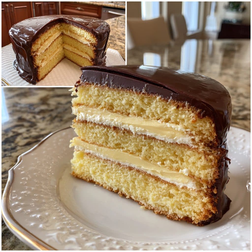 Classic Boston Cream Pie