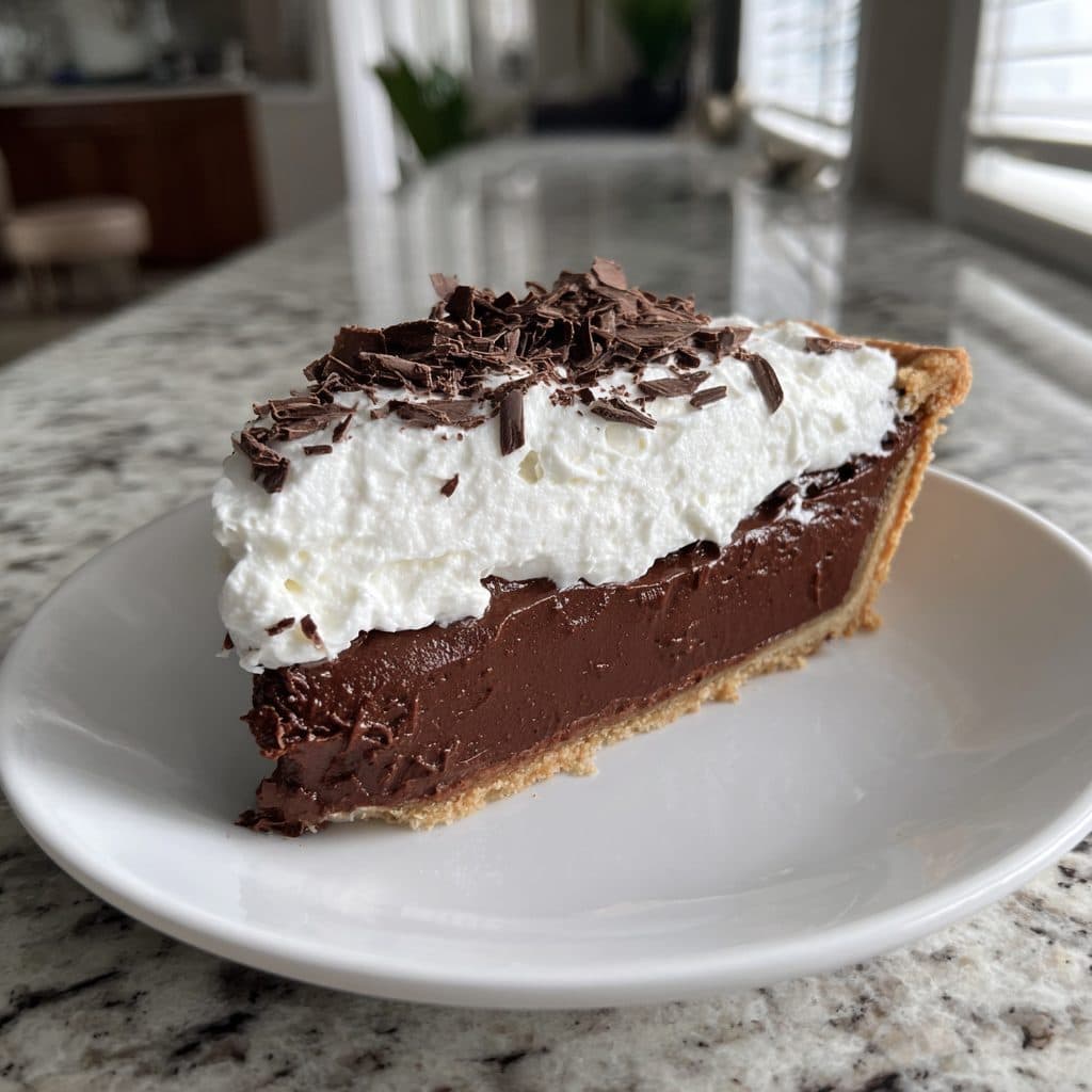 Classic Chocolate Silk Pie