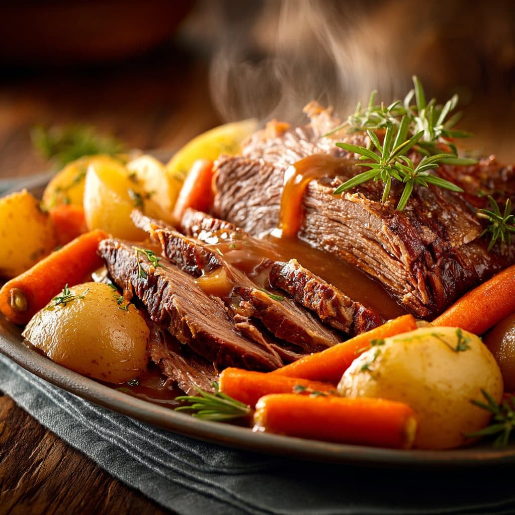 Classic Pot Roast with Root Vegetables