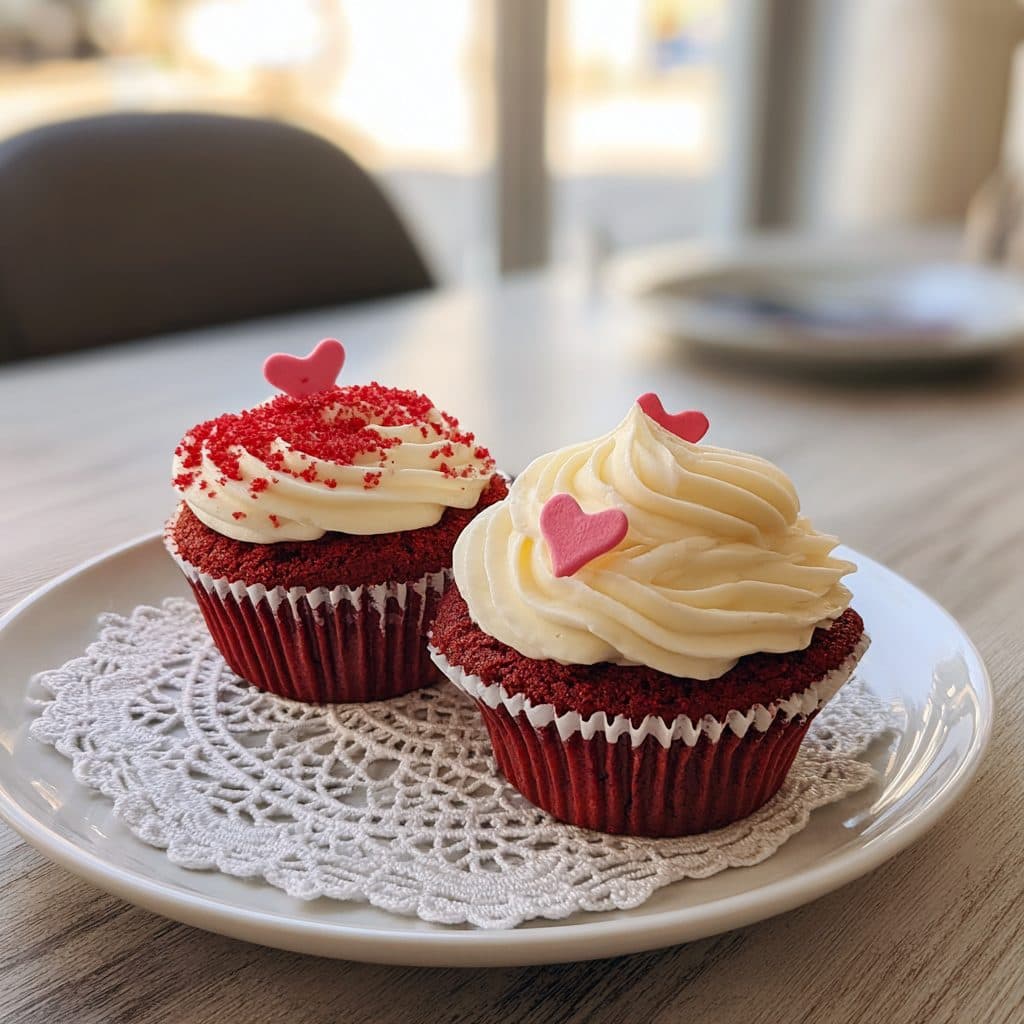 Classic Red Velvet Cupcakes