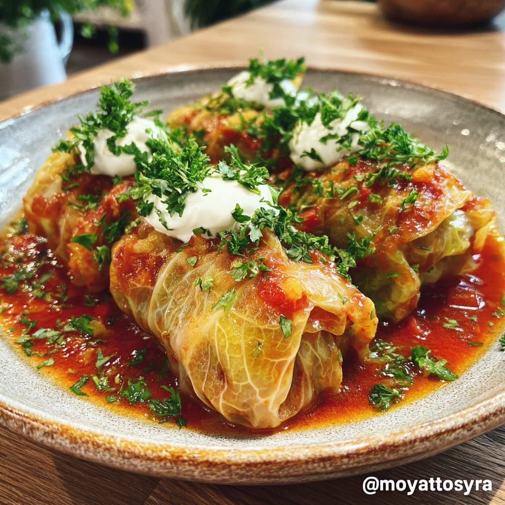 "Corned Beef" and Cabbage Rolls