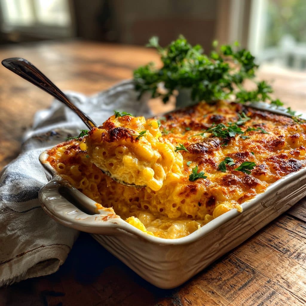 Creamy Baked Macaroni and Cheese