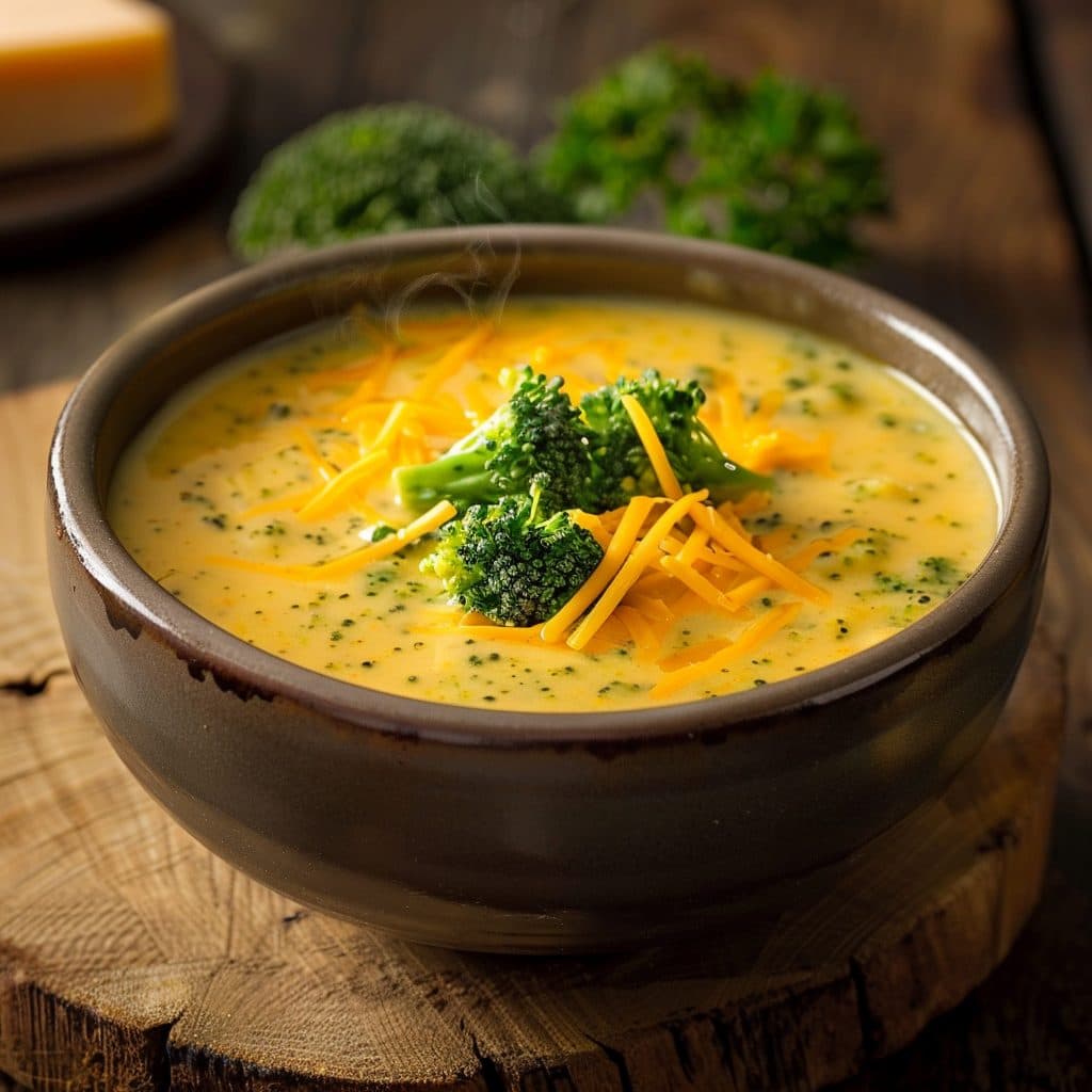 Creamy Broccoli Cheddar Soup