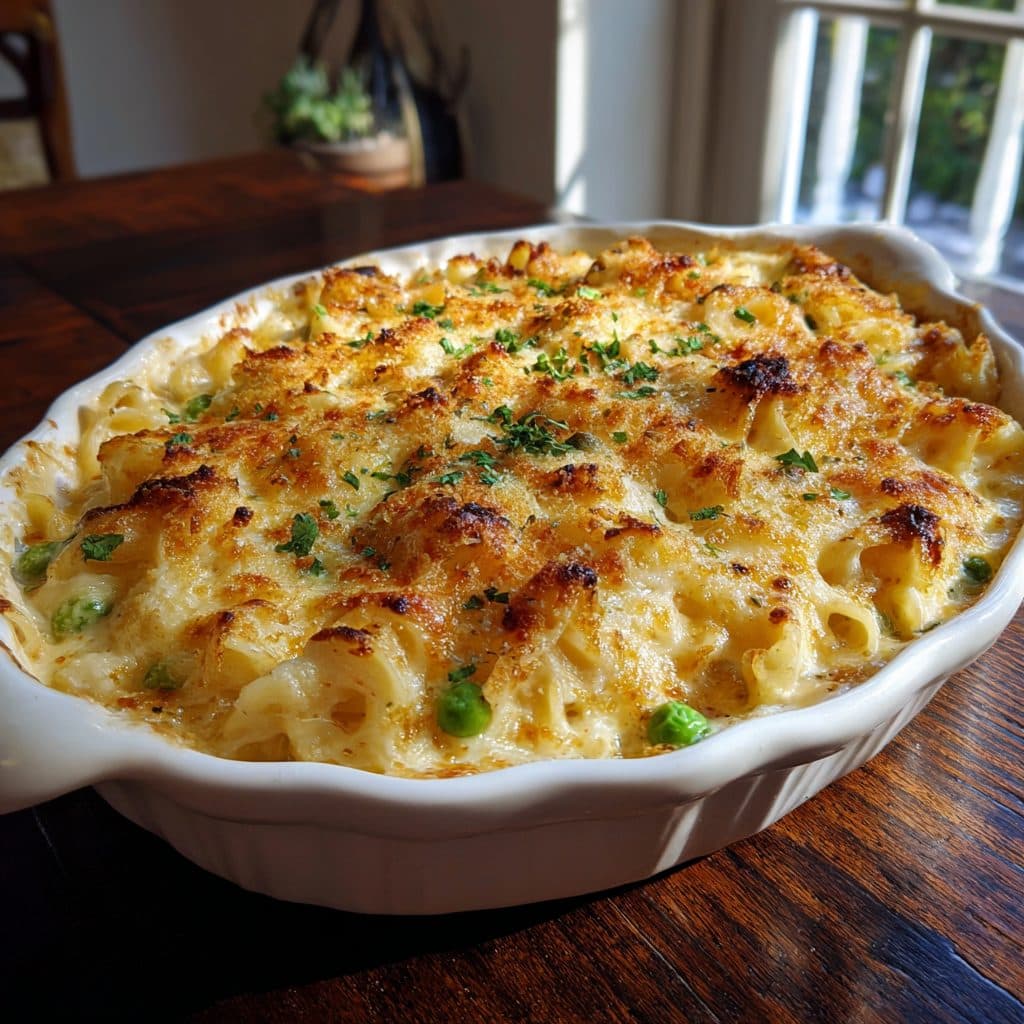 Creamy Chicken Noodle Casserole