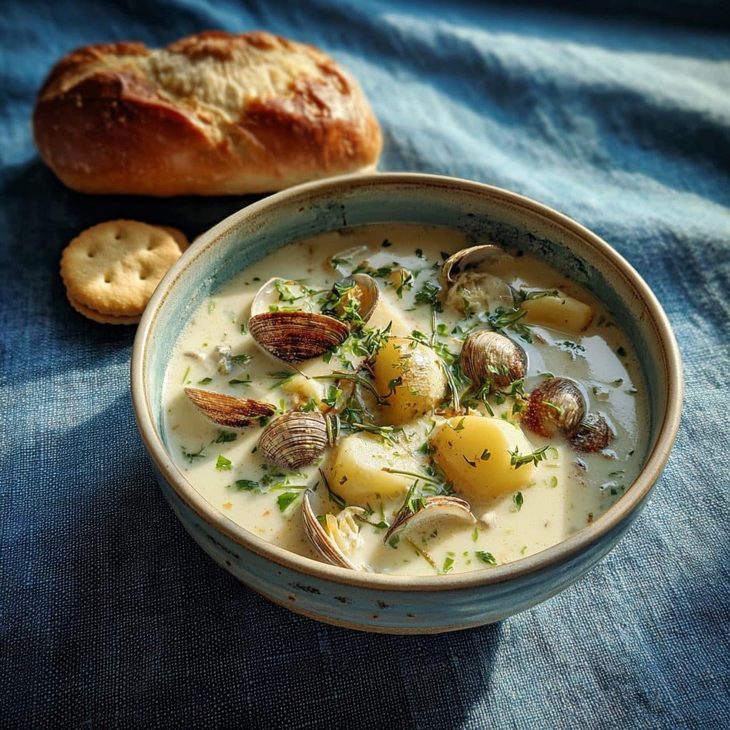 Creamy New England Clam Chowder