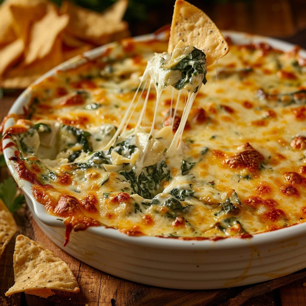 Creamy Spinach Artichoke Dip