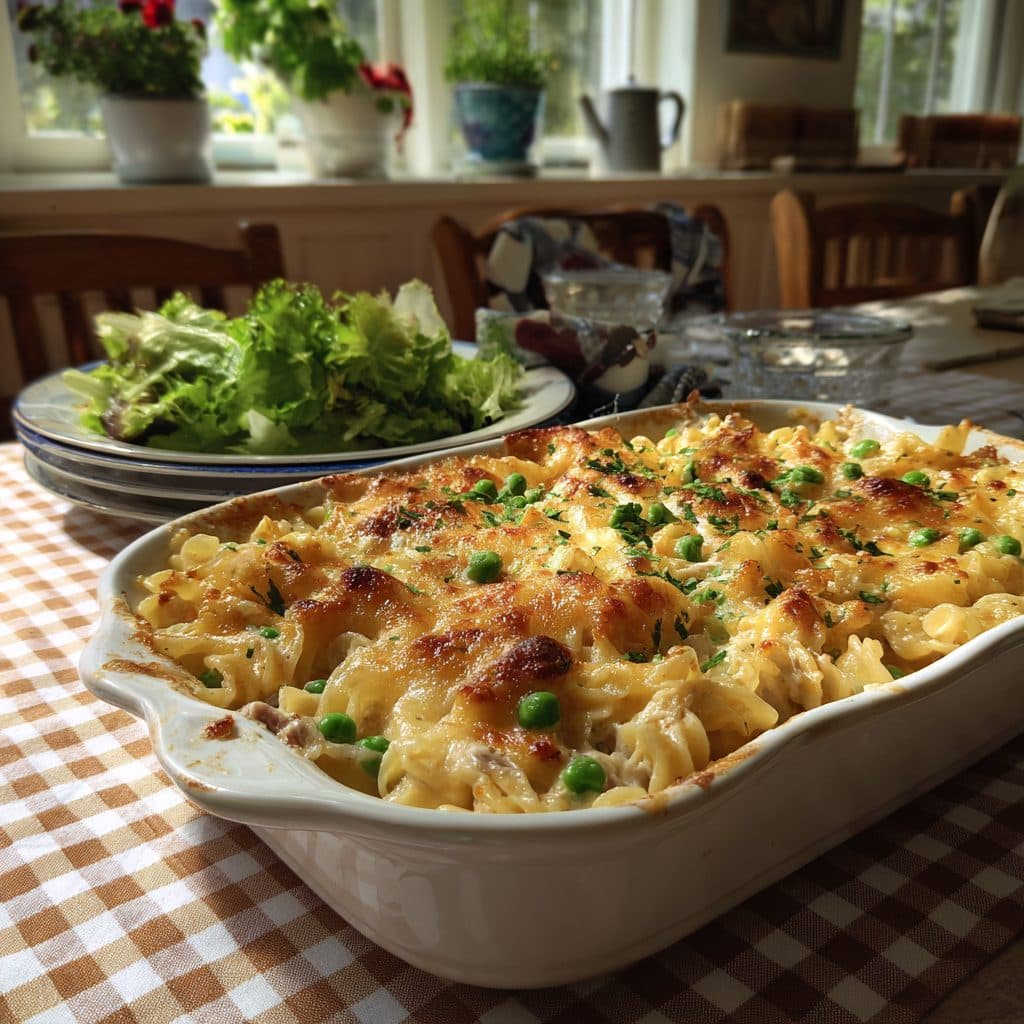 Creamy Tuna Noodle Casserole