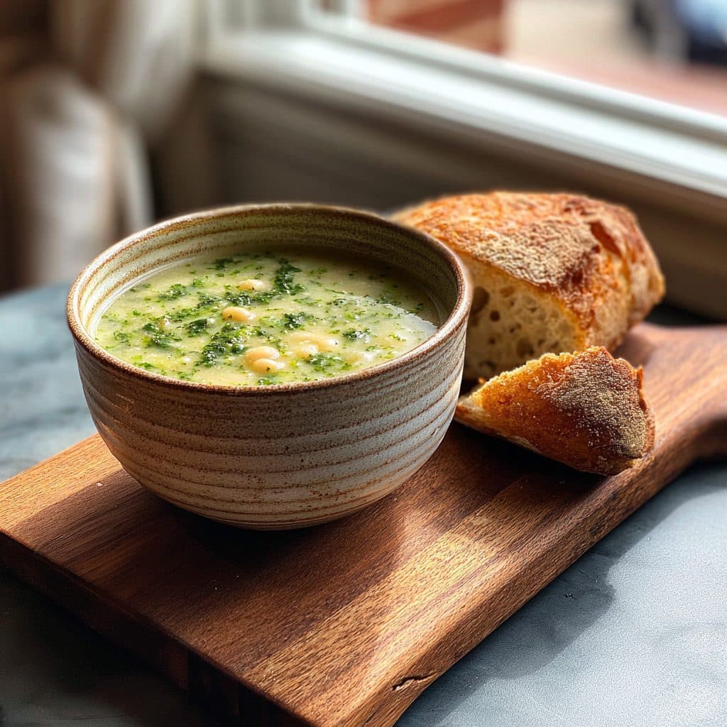 Creamy White Bean and Kale Soup