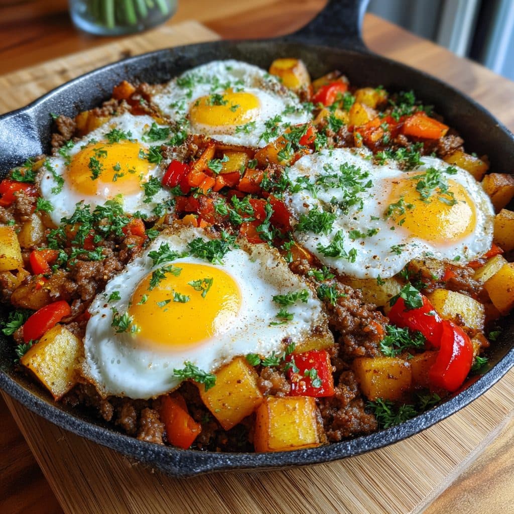 Hearty Beef and Potato Hash