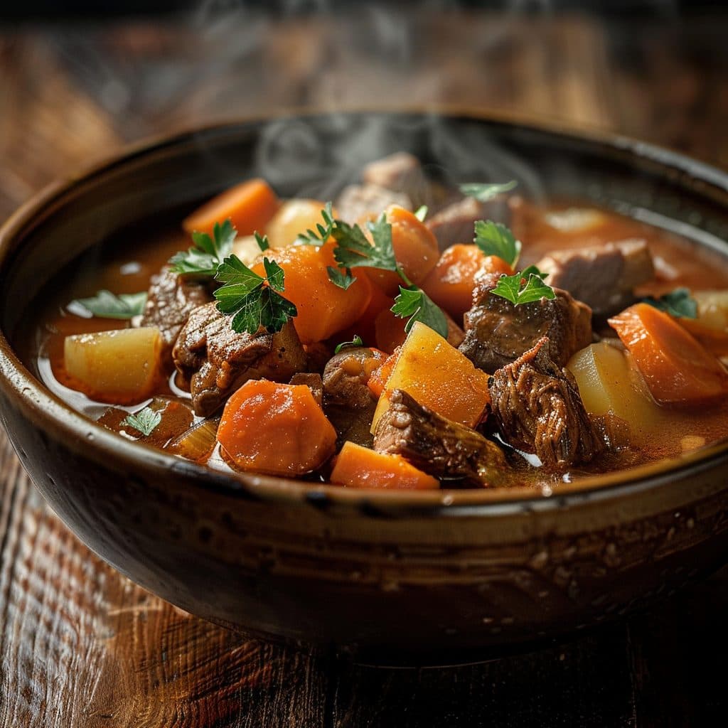 Hearty Beef and Root Vegetable Stew