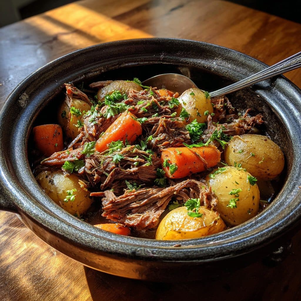 Hearty Beef Pot Roast with Root Vegetables