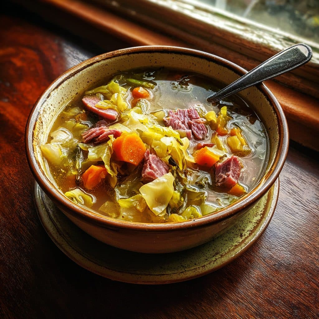 Hearty Corned Beef and Cabbage Soup