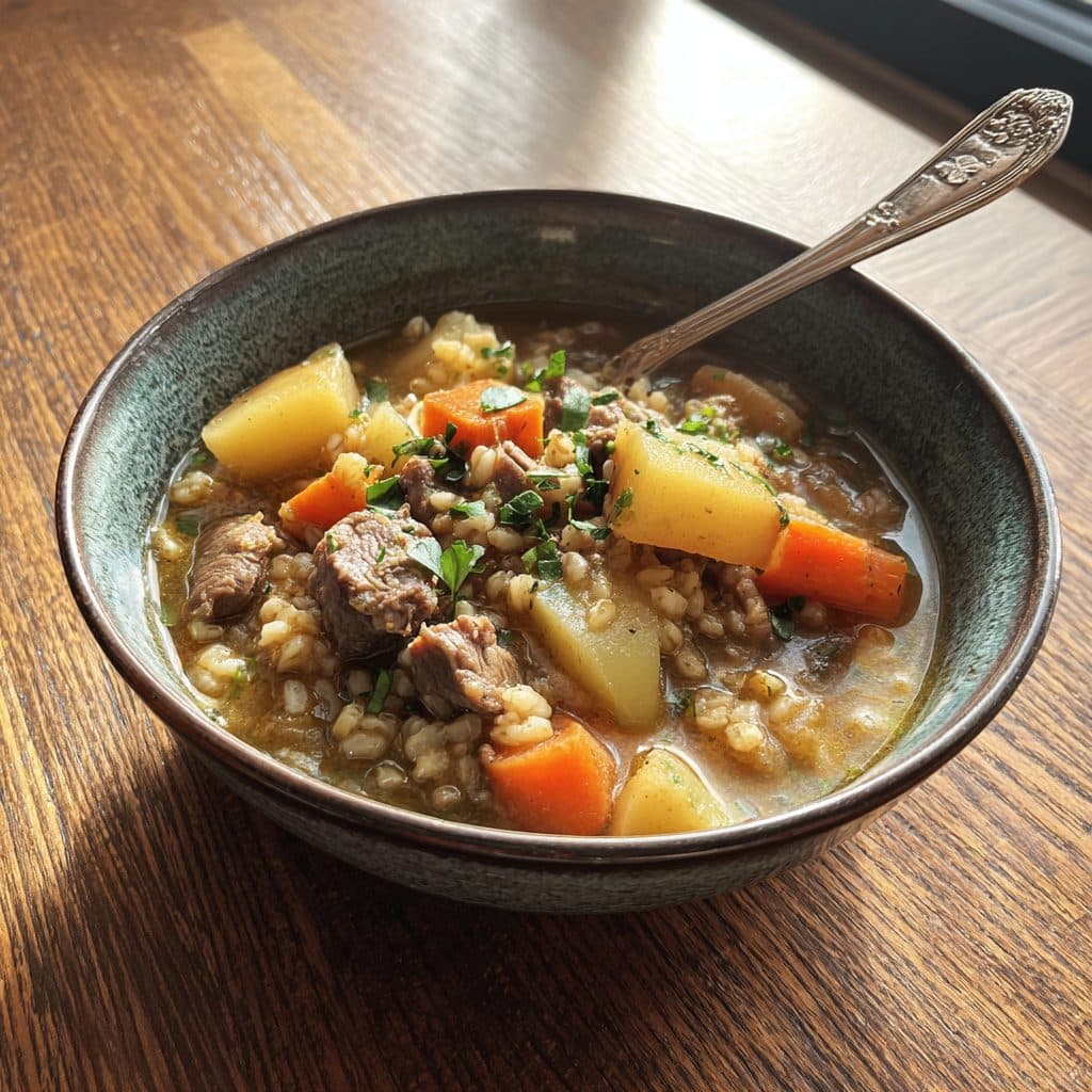 Hearty Irish Lamb and Barley Stew