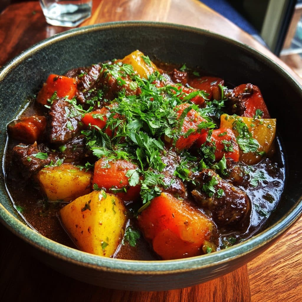 Hearty Lamb and Root Vegetable Stew