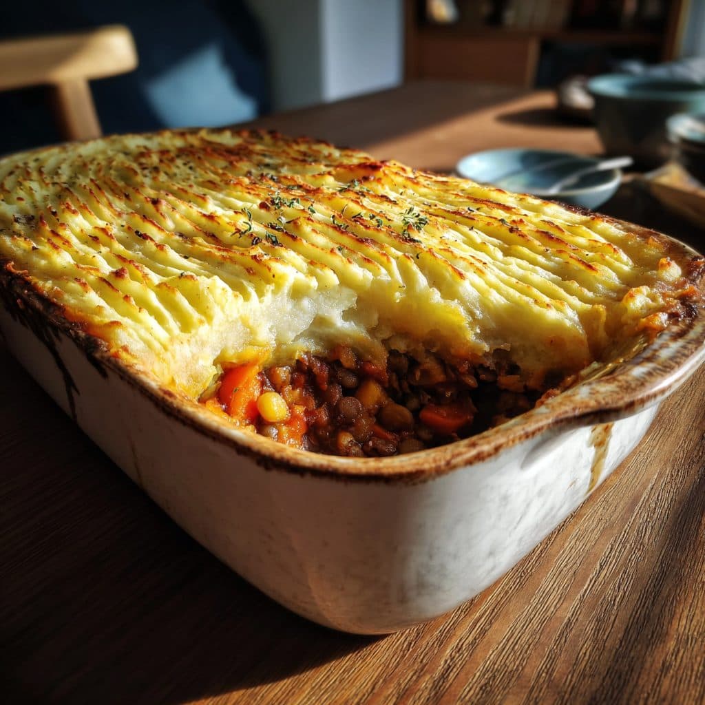 Hearty Lentil and Vegetable Shepherd's Pie (Vegetarian)