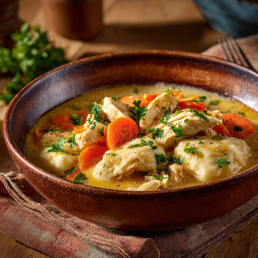 Homestyle Chicken and Dumplings
