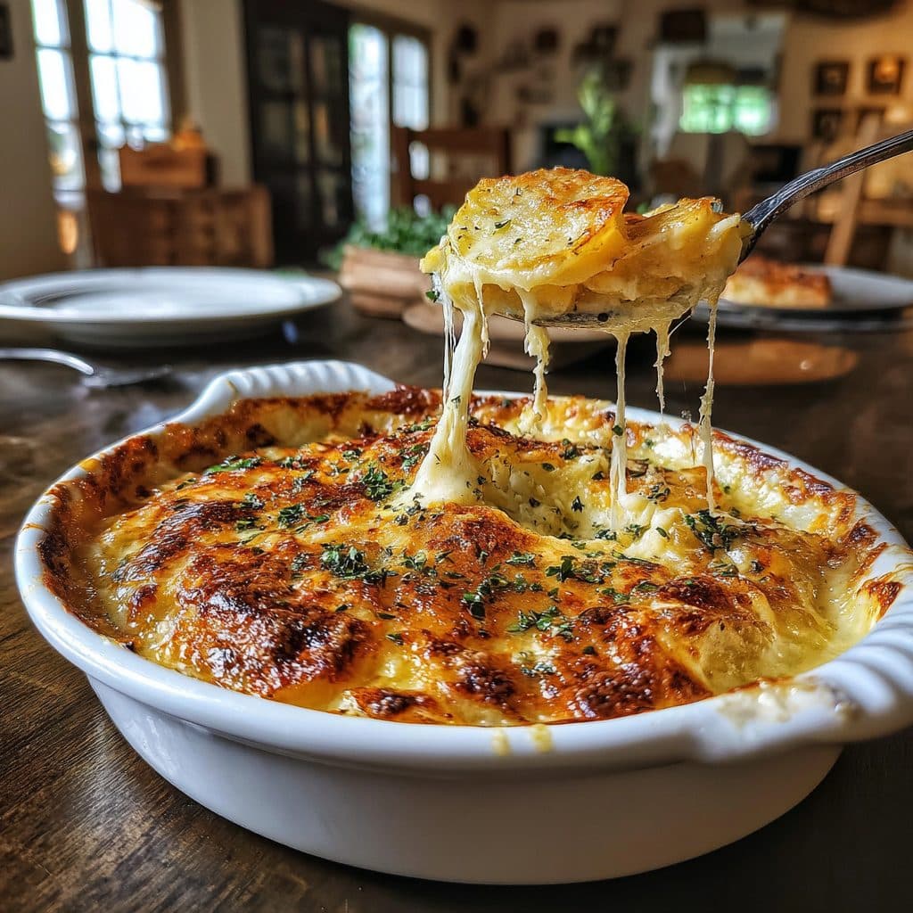 Irish Cheddar and Potato Gratin