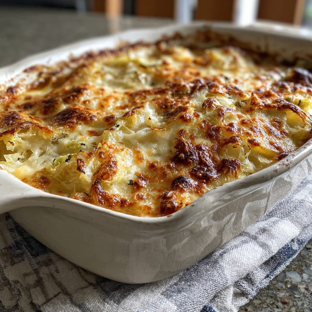 Irish-Inspired Potato and Cabbage Gratin