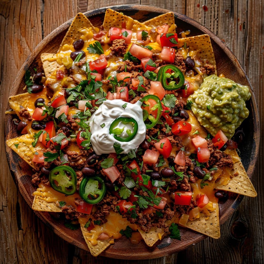 Loaded Beef Nachos