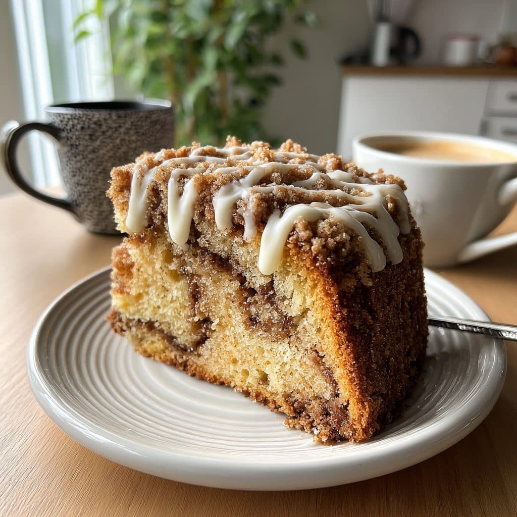 Non-Alcoholic "Irish Cream" Coffee Cake