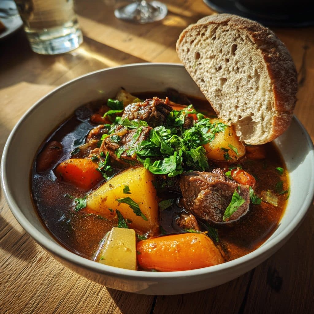 Spring Lamb and Root Vegetable Stew