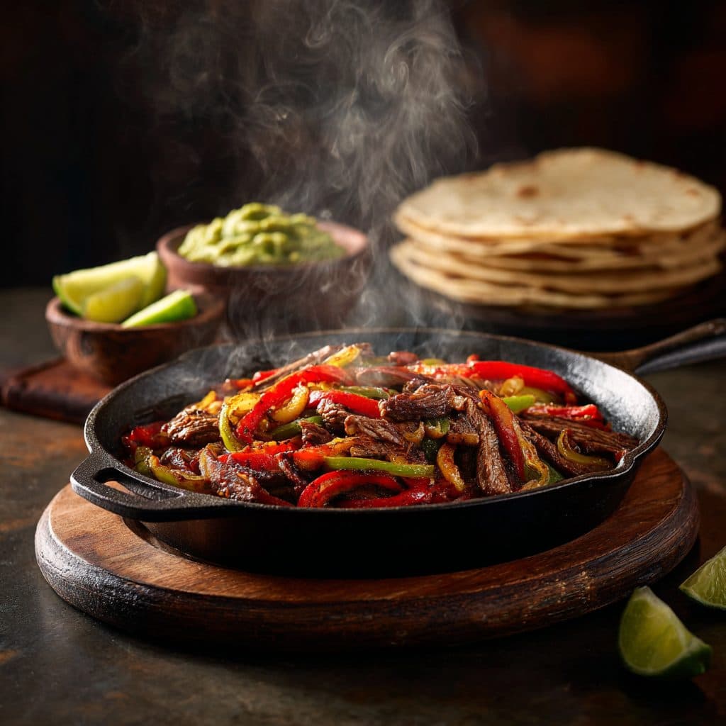 Tex-Mex Beef Fajita Skillet