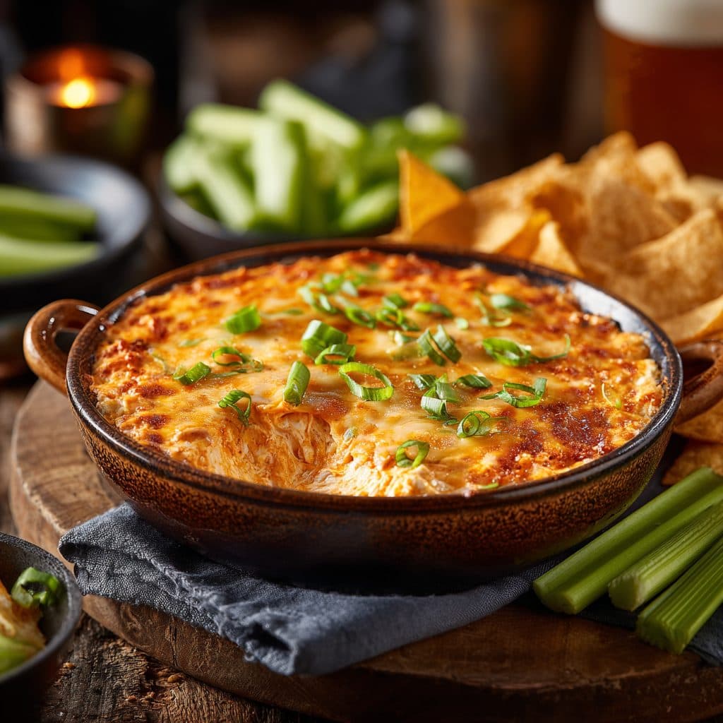Ultimate Creamy Buffalo Chicken Dip