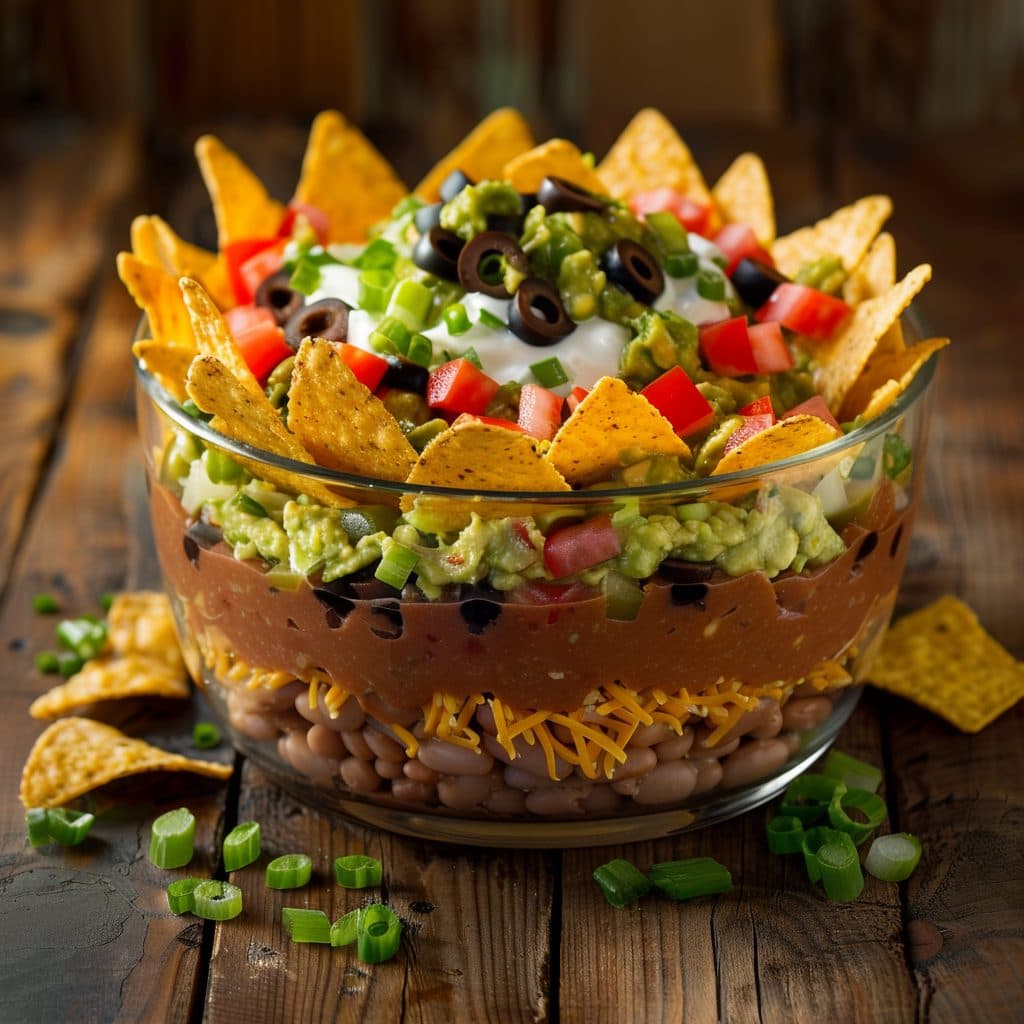 Ultimate Seven-Layer Dip (Vegetarian)