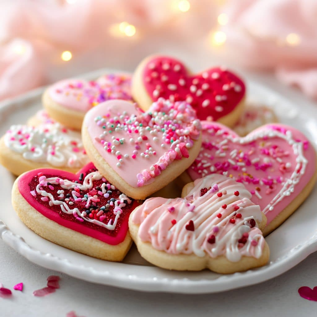Valentine's Day Sugar Cookies