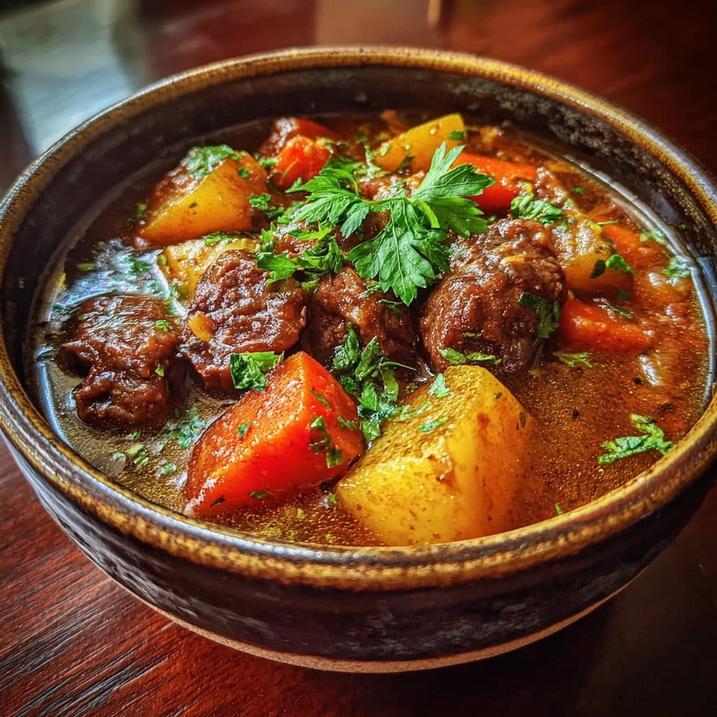 Wholesome Beef and Root Vegetable Stew